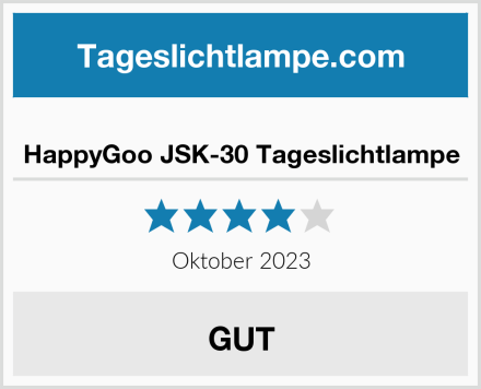  HappyGoo JSK-30 Tageslichtlampe Test