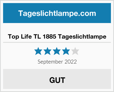  Top Life TL 1885 Tageslichtlampe Test